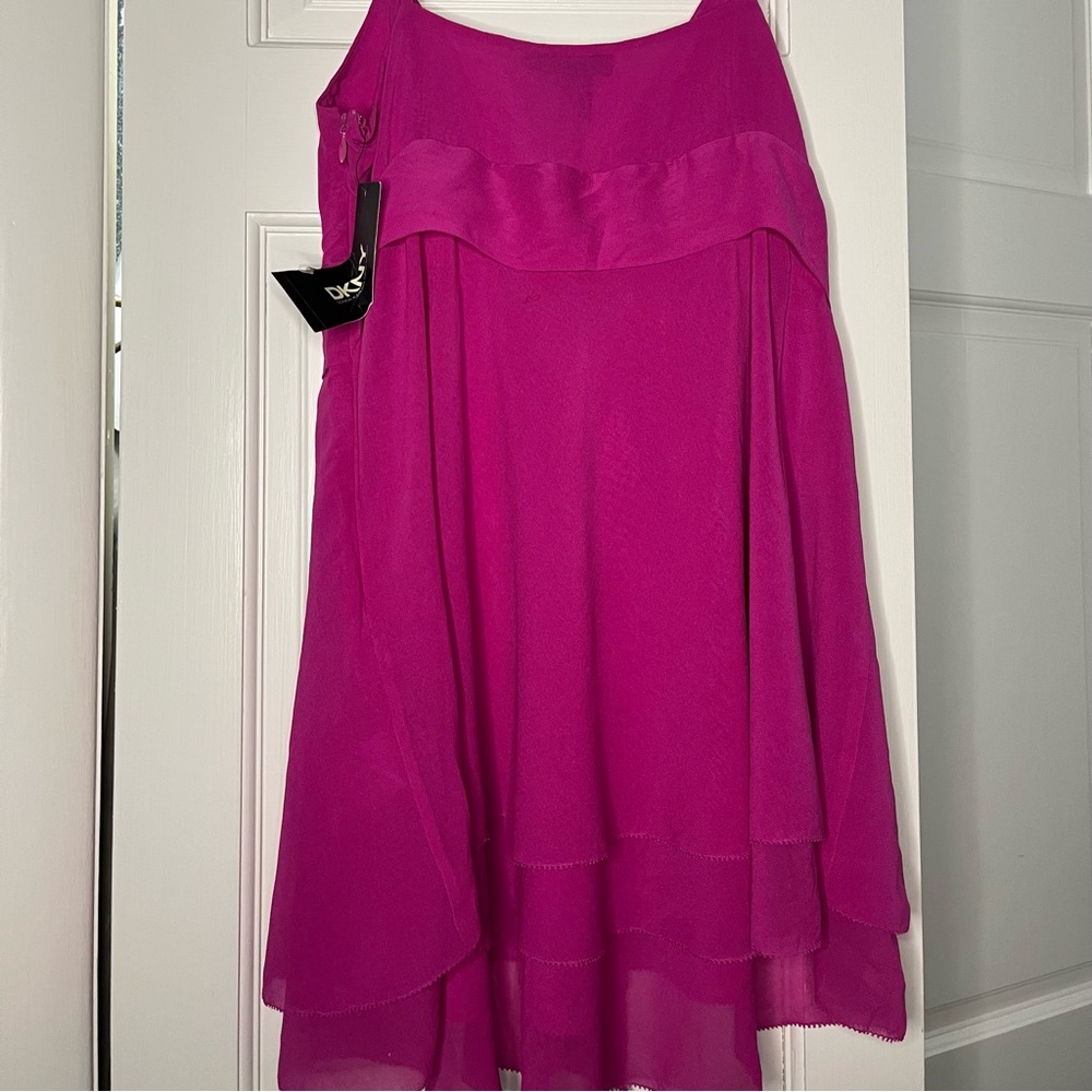 DKNY Pink Camisole Spaghetti Strap Top - Picture 4 of 6